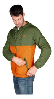 Foto 2 | Foto 2 | Rompevientos Ligero Greenlander Para Hombre Con Gorro Fijo