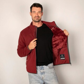 Foto 3 | Foto 3 | Chamarra Greenlander Para Hombre Sudadera Fleece Con Gorro Polar