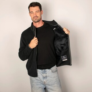 Foto 3 | Foto 3 | Chamarra Greenlander Para Hombre Sudadera Fleece Con Gorro Polar