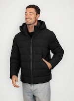 Chamarra Greenlander Capitonada Con Capucha Para Hombre