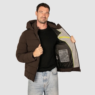 Foto 3 | Foto 3 | Chamarra Greenlander Capitonada Con Capucha Para Hombre