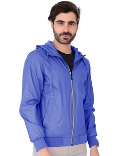 Foto 3 | Foto 3 | Chamarra Boomber Casual Hombre Con Capucha Premium Azul Roosevelt C366