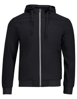 Foto 6 | Foto 6 | Chamarra Boomber Casual Hombre Con Capucha Premium Negro Roosevelt C366