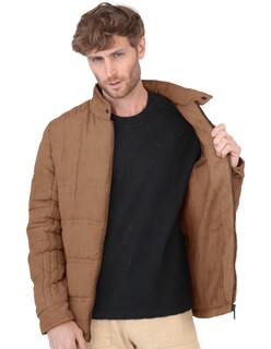 Foto 2 | Foto 2 | Chamarra Caballero Acolchada Casual Café Rooselvelt A315