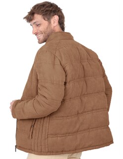 Foto 3 | Foto 3 | Chamarra Caballero Acolchada Casual Café Rooselvelt A315