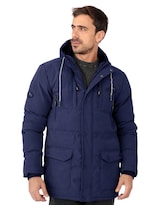 Chamarra Cazadora Caballero Gorro Acolchada