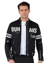 Chamarra Biker Caballero Proteccion Codos Brazos Y Espalda