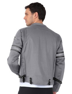 Foto 3 | Foto 3 | Chamarra Biker Caballero Proteccion Codos Brazos Y Espalda