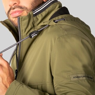 Foto 5 | Foto 5 | Chamarra Para Hombre Greenlander Rompevientos Con Gorro