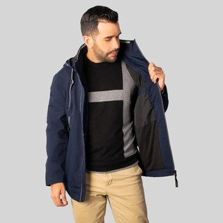 Foto 4 | Foto 4 | Chamarra Para Hombre Greenlander Rompevientos Con Gorro