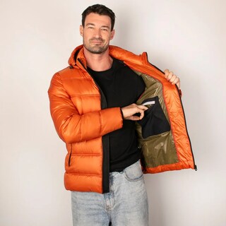 Foto 3 | Foto 3 | Chamarra Greenlander De Hombre Capitonada Con Gorro Desmontable