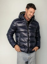 Chamarra Greenlander De Hombre Capitonada Con Gorro Desmontable