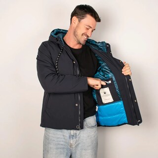 Foto 3 | Foto 3 | Chamarra Greenlander Premium Termica Con Gorro Fijo De Hombre