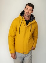 Chamarra Greenlander Premium Termica Con Gorro Fijo De Hombre