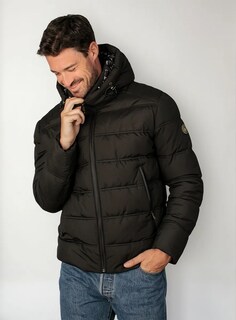 Foto 1 | Foto 1 | Chamarra Greenlander Para Hombre Capitonada Con Capucha Ajustable