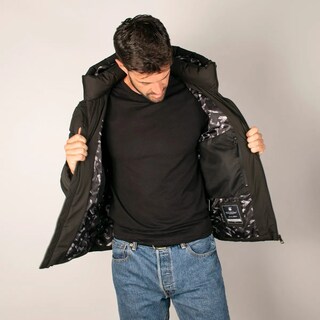 Foto 3 | Foto 3 | Chamarra Greenlander Para Hombre Capitonada Con Capucha Ajustable
