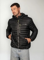 Chmarra Premium Capitonada Relleno De Pluma Hombre Greenlander