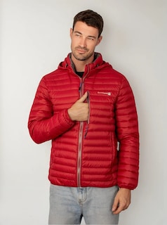 Foto 1 | Foto 1 | Chmarra Premium Capitonada Relleno De Pluma Hombre Greenlander