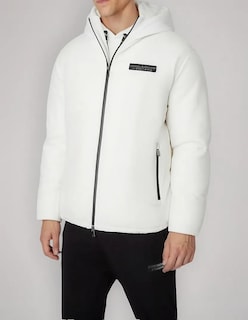Foto 1 | Foto 1 | Chamarra Aramani Exhange Puffer Down Jacket Color Blanco Para Hombre