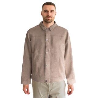 Foto 1 | Foto 1 | Chamarra Generra De Gamuza Para Hombre