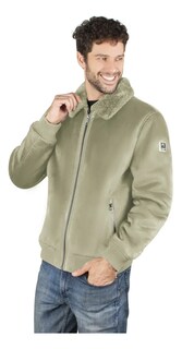 Foto 2 | Foto 2 | Chamarra Hombre Greenlander Gamuza Cuello Fur