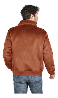 Foto 4 | Foto 4 | Chamarra Hombre Greenlander Gamuza Cuello Fur