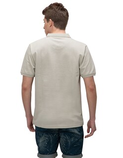 Foto 2 | Foto 2 | Playera Comfort Fit de Cuello Tipo Polo Generra 218703_1 color Beige