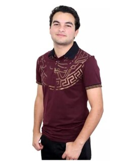 Foto 2 | Foto 2 | Playera Polo Pavini P-2054-burgundy color Vino para Hombre