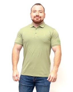 Foto 1 | Foto 1 | Playera Tipo Polo Benziny PC8001 color Verde para Hombre