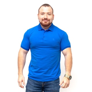 Foto 1 | Foto 1 | Playera Tipo Polo Benziny PC8001 color Azul para Hombre