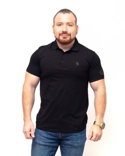 Foto 1 | Foto 1 | Playera Tipo Polo Benziny PC8001 color Negro para Hombre