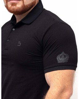 Foto 2 | Foto 2 | Playera Tipo Polo Benziny PC8001 color Negro para Hombre