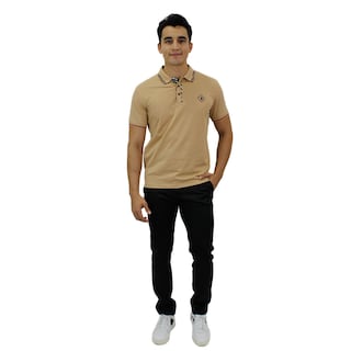 Foto 4 | Foto 4 | Playera Polo Hugo Valentino P-3010 color Beige para Caballero