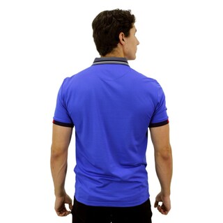 Foto 2 | Foto 2 | Playera Pavini Tipo Polo De Caballero Lisa Royal P-3020
