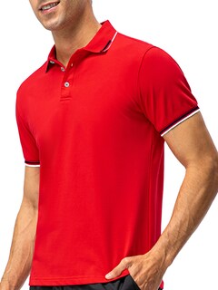 Foto 5 | Foto 5 | Playera Polo Shendy Vendy 255 color Rojo para Hombre