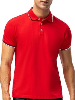 Foto 6 | Foto 6 | Playera Polo Shendy Vendy 255 color Rojo para Hombre