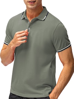 Foto 2 | Foto 2 | Playera Polo Shendy Vendy 255 color Gris Manga Corta Casual para Hombre