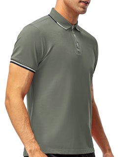 Foto 3 | Foto 3 | Playera Polo Shendy Vendy 255 color Gris Manga Corta Casual para Hombre