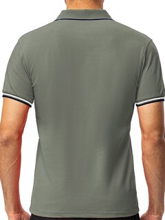 Foto 4 | Foto 4 | Playera Polo Shendy Vendy 255 color Gris Manga Corta Casual para Hombre