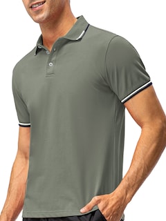 Foto 5 | Foto 5 | Playera Polo Shendy Vendy 255 color Gris Manga Corta Casual para Hombre