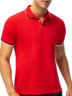 Foto 1 | Foto 1 | Playera Polo Shendy Vendy 255 color Rojo para Hombre