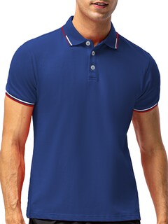 Foto 1 | Foto 1 | Playera Polo Shendy Vendy 255 color Azul Rey Manga Corta Casual para Hombre