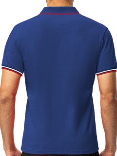 Foto 4 | Foto 4 | Playera Polo Shendy Vendy 255 color Azul Rey Manga Corta Casual para Hombre