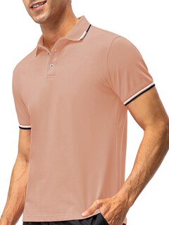 Foto 5 | Foto 5 | Polo Shendy Vendy Manga Corta color Rosa para Hombre