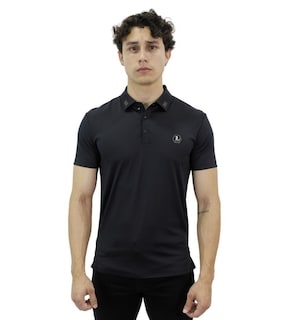 Foto 1 | Foto 1 | Playera Polo Hugo Valentino color Negro para Hombre