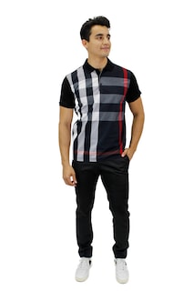 Foto 2 | Foto 2 | Playera Huggo Valentino color Negro para Hombre