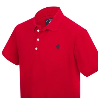Foto 5 | Foto 5 | Playera Polo Roja Clásica Para Caballero Polo Team