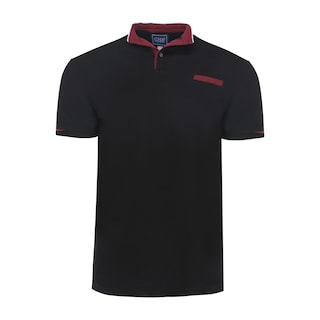 Foto 1 | Foto 1 | Playera Polo Cuello Redondo Chb Chili Beans Clothing Co. Marsella color Negro