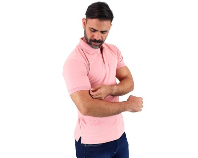 Foto 2 | Foto 2 | Playera Polo Rams Cottons Roger Palo de Rosa Slim Fit