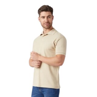 Foto 2 | Foto 2 | Playera Polo Piqué Para Caballero - Color Khaki - 100% Algodón